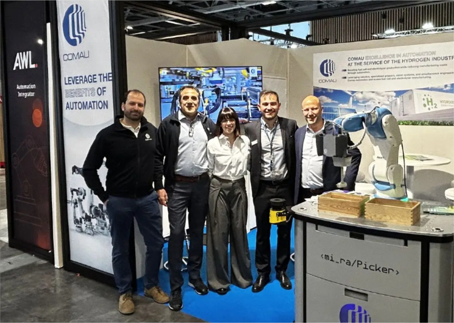 Comau showcase its Hydrogen solutions at the Hyvolution fair in Paris