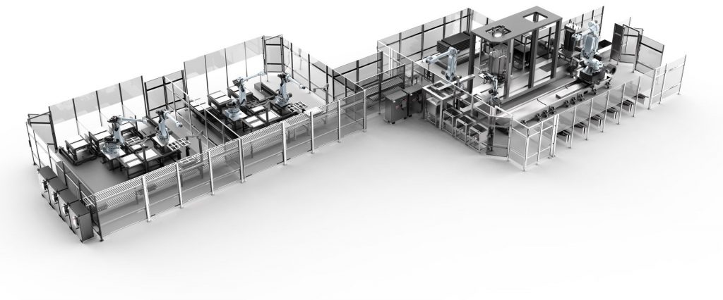 Comau Fuel cell stacking line