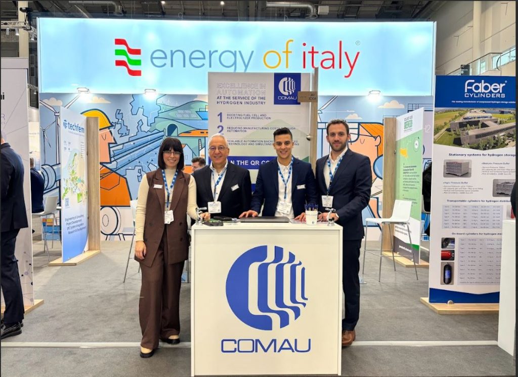 Comau joined the Hydrogen Technology Expo Europe, the must-attend worldwide event for the hydrogen industrial community